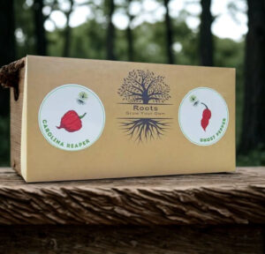 Carolina Reaper and Ghost Pepper Grow Kit Combo